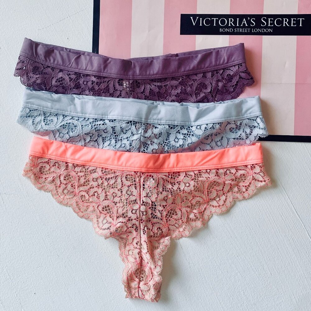 bundle of 3 new with tags VS lace cheeky thong very sexy